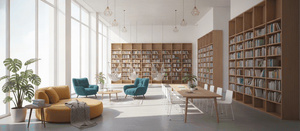 Moderna bibliotek som mötesplatser