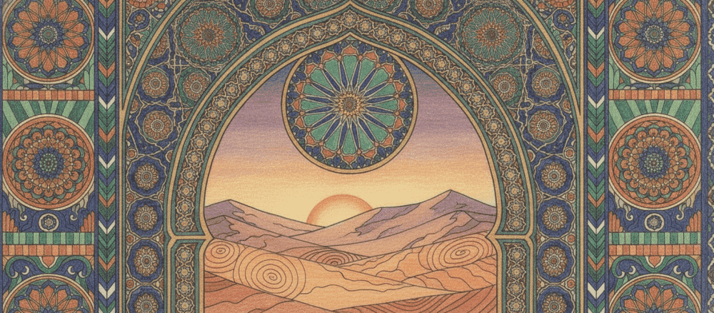 الْعِمَارَةُ الْإِسْلَامِيَّةُ الْجَمِيلَةُ