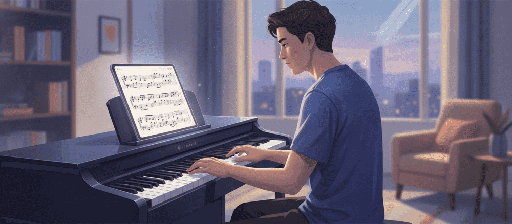 Apprendre à jouer du piano seul