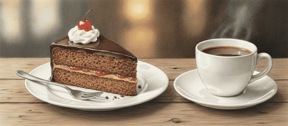 Kaffee und Kuchen in Wien