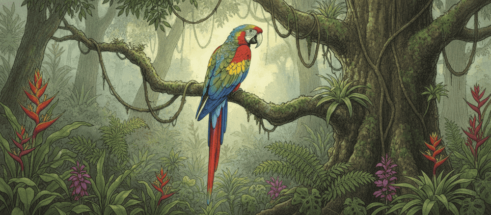Os animais que vivem na floresta amazônica