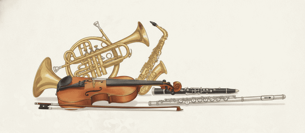Sai riconoscere gli strumenti musicali?