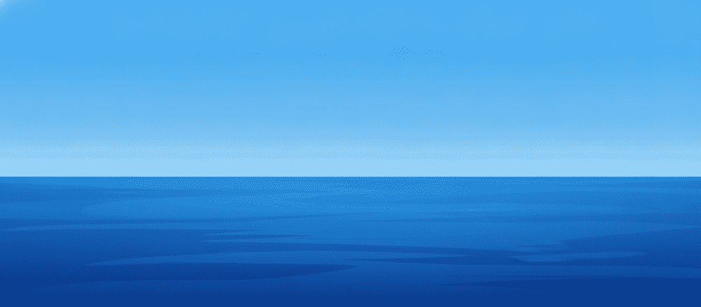 Os oceanos ocupam grande parte da Terra