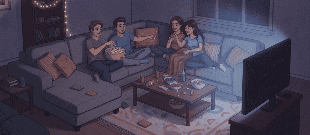 Thói quen xem phim tại nhà của người trẻ