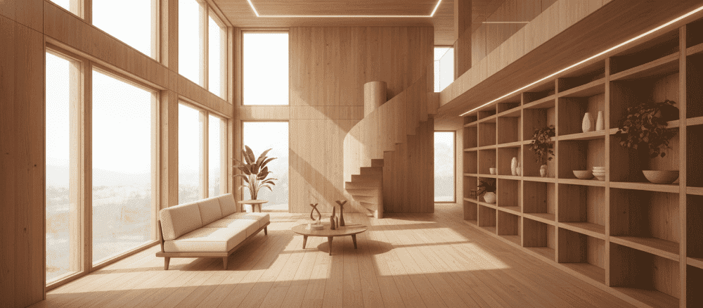 Il legno nell'architettura moderna