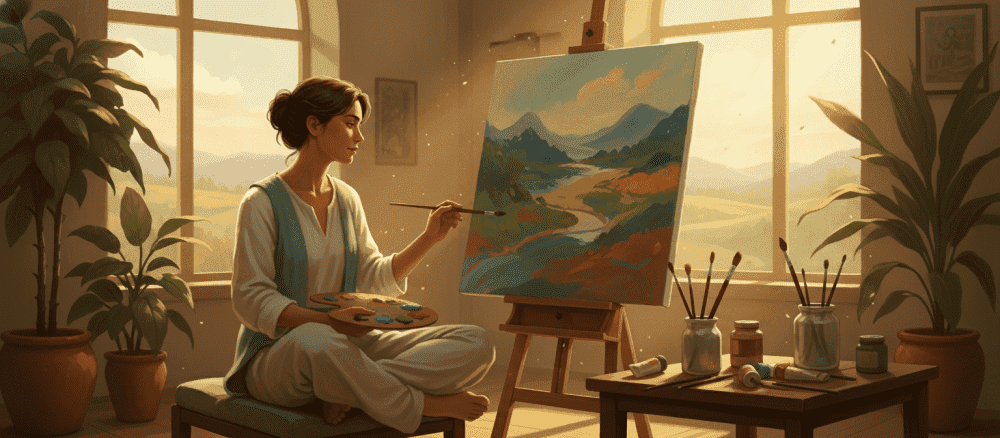 A arte como ferramenta para o relaxamento