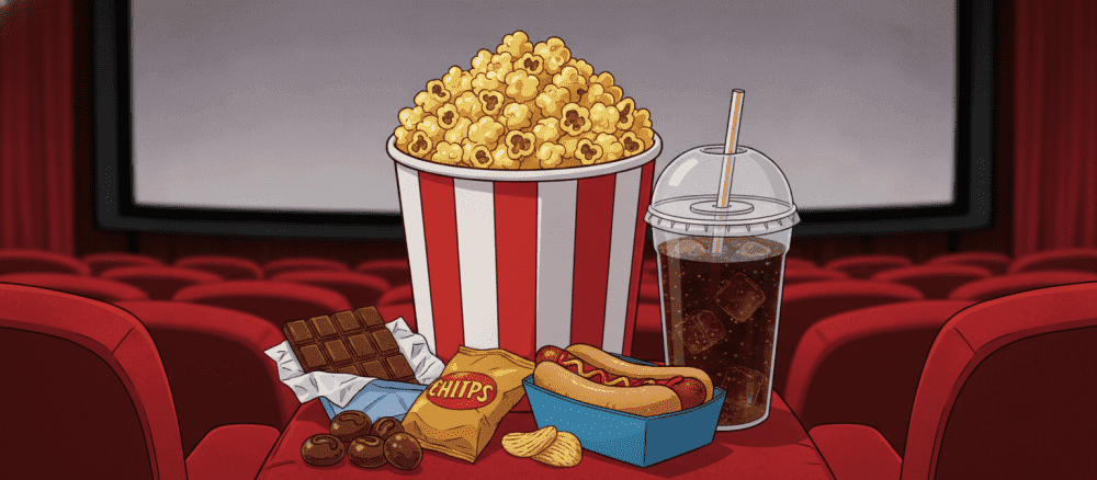 Pilihan Camilan di Bioskop