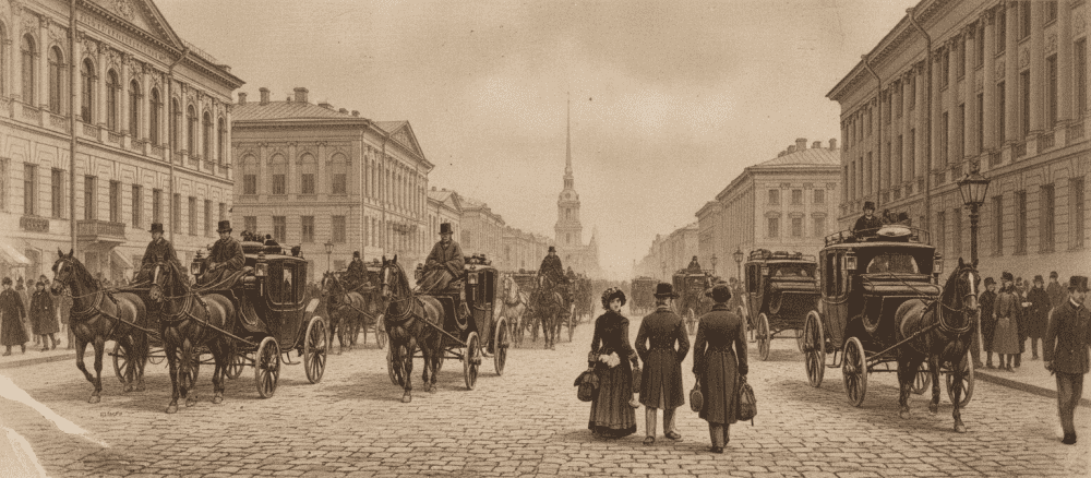 Жизнь в старом Петербурге