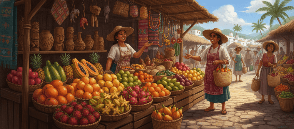 Un recorrido por el mercado local