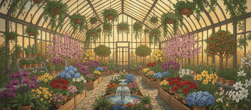 En dag i den botaniske have