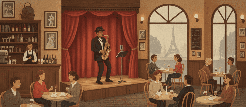 Le succès du jazz dans les cafés