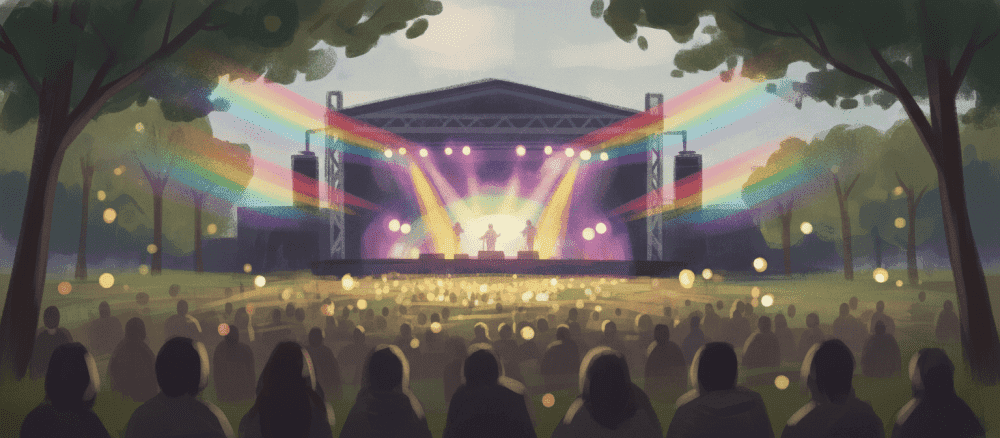 Mein erstes Konzert im Stadtpark