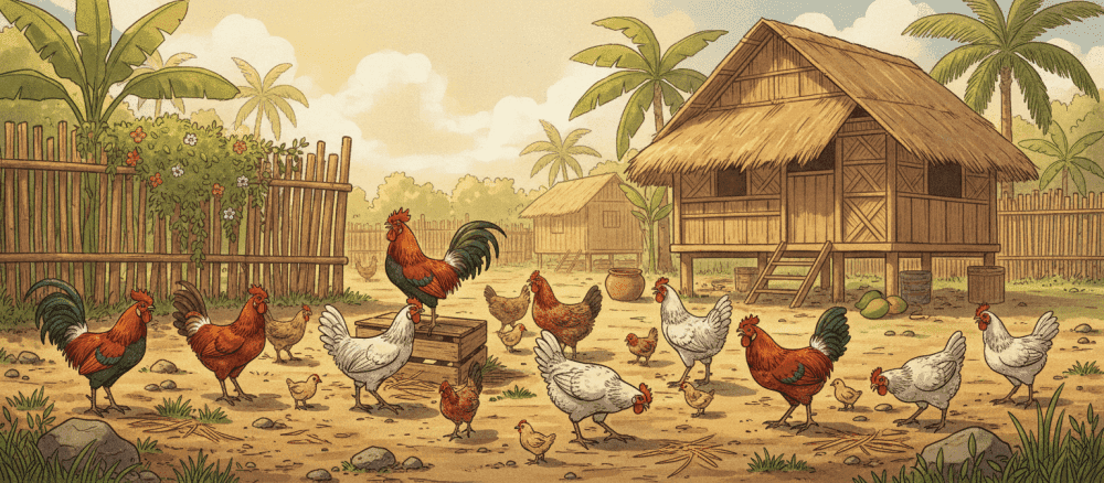 Ang Iba't Ibang Uri ng Manok sa Probinsya