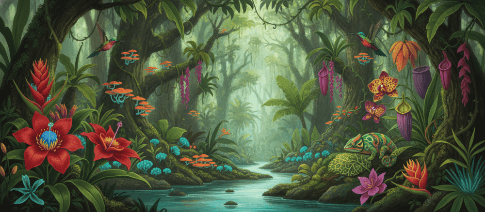 La forêt tropicale humide