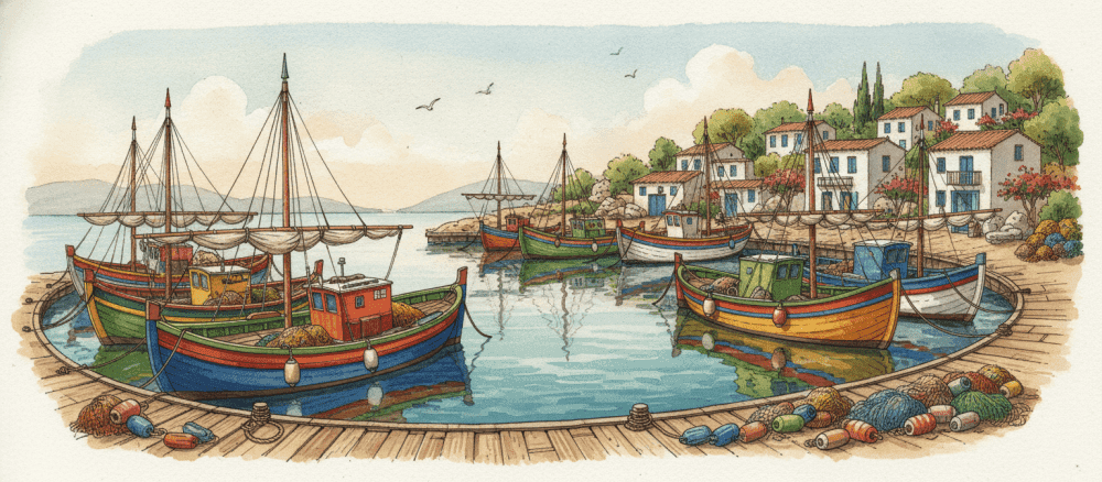A importância da pesca na costa