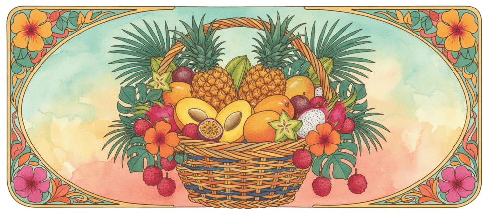 ผลไม้(phǒn-lá-máai) ไทย(thai) อร่อย(à-ràwi) ทุก(thúk) อย่าง(yàang) .