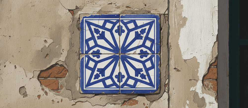 Os azulejos típicos das casas portuguesas
