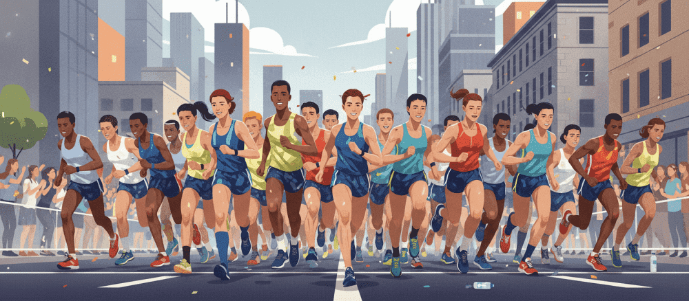 O sucesso das maratonas nas grandes cidades