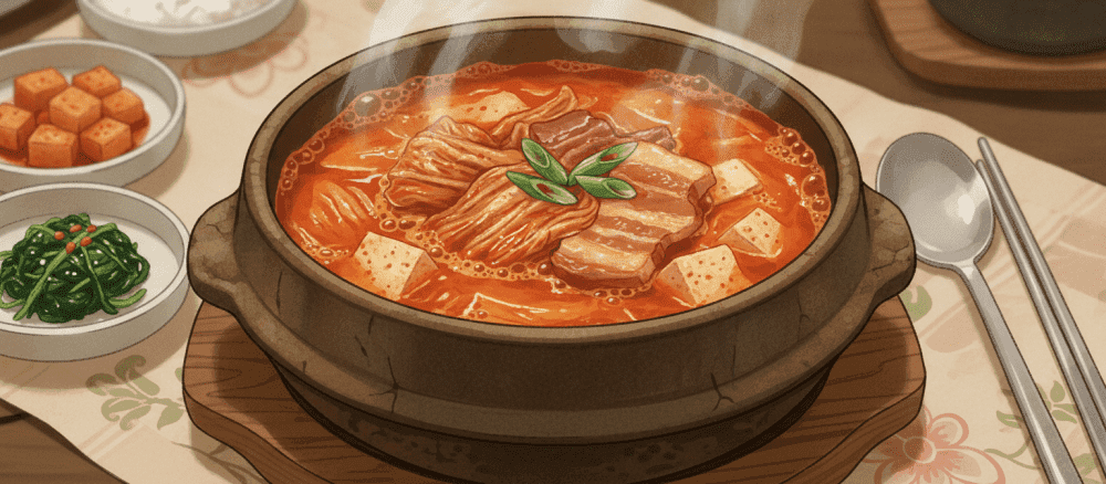 한국인이 좋아하는 김치찌개