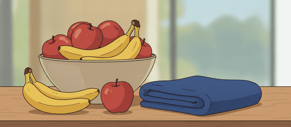 تَنَاوُلُ الْفَوَاكِهِ بَعْدَ التَّمْرِينِ