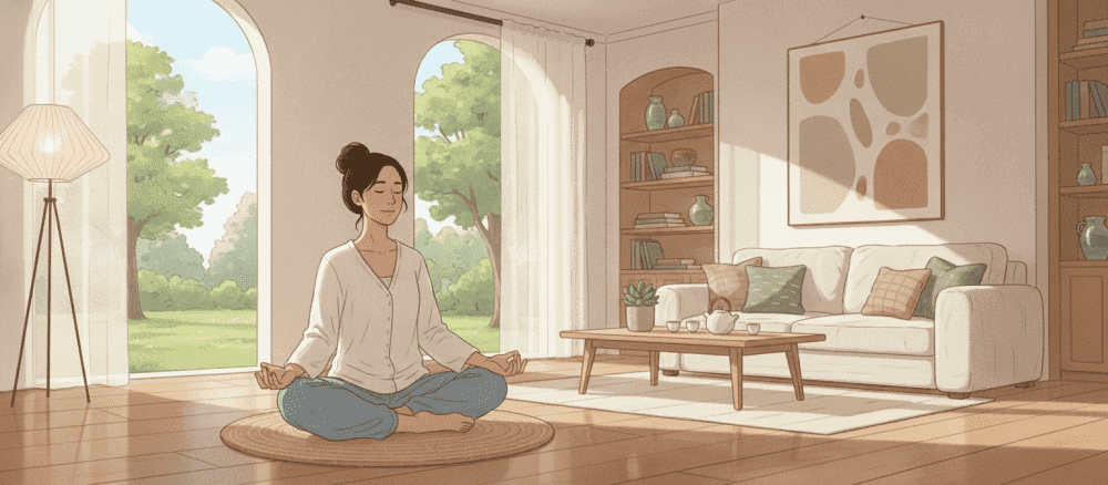 Yoga di Rumah untuk Mengurangi Stres