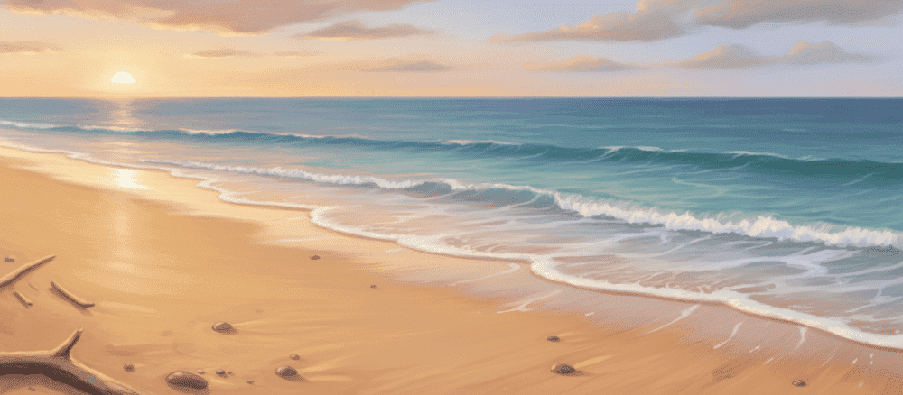 Um dia na praia