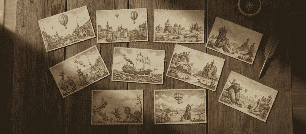 Postkarten aus der alten Zeit