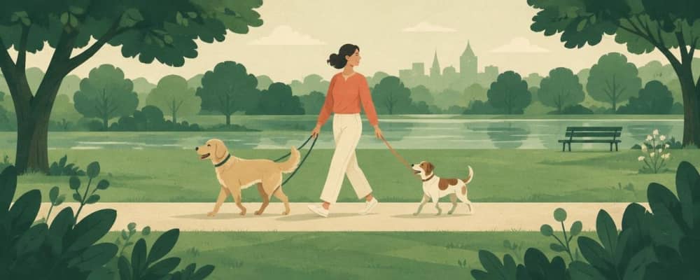 Mein Leben mit zwei Hunden