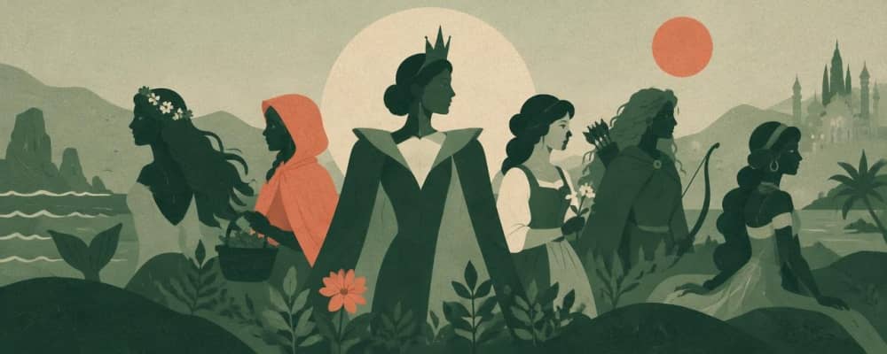 Vrouwen in bekende sprookjes