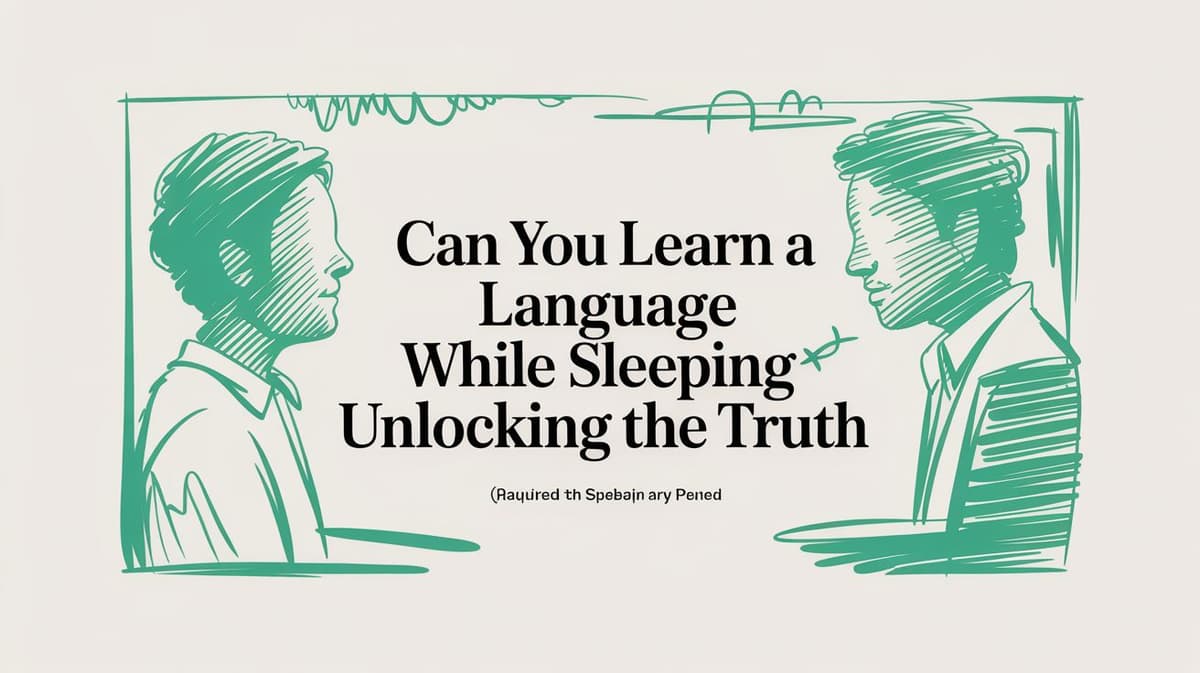 You Study Language Can You Learn a Language While Sleeping? The Science Explained | How to ...