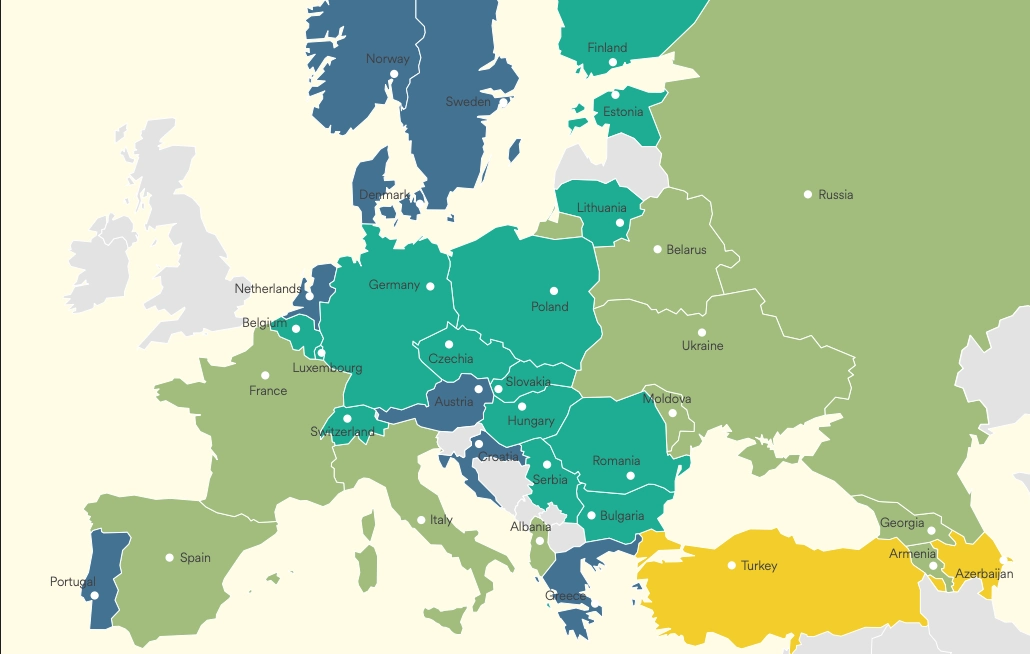 English Level in Europe